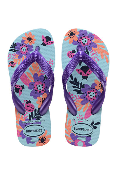 Havaianas Flores Flip Flops - Blue