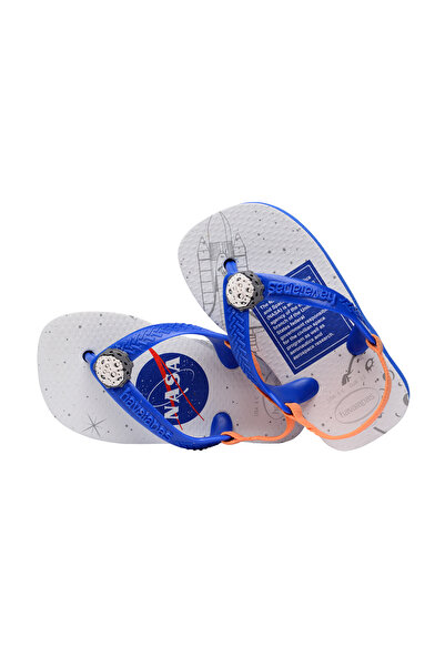 Havaianas Baby Nasa Flip Flops - Blue Star