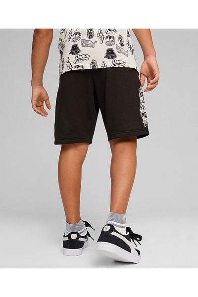 Puma ESS+ Mid 90s Shorts - Black
