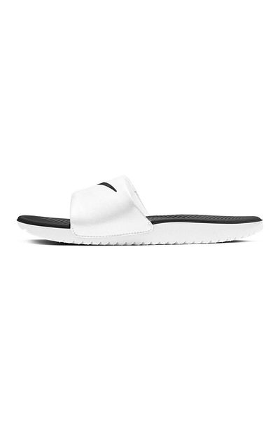 Nike Logo Detail Kawa Slides - Black