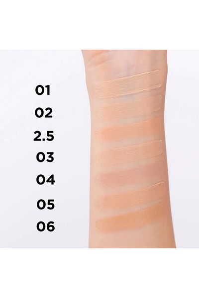 Eveline Cosmetics Waterproof concealer with hyaluronic acid - Light Almond