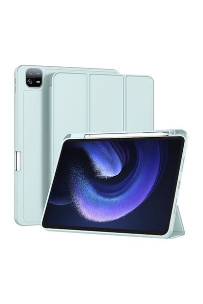 CLICK Husă de protecție pentru Xiaomi Pad 6/Pad 6 Pro, B32, TPU, Albastru deschis
