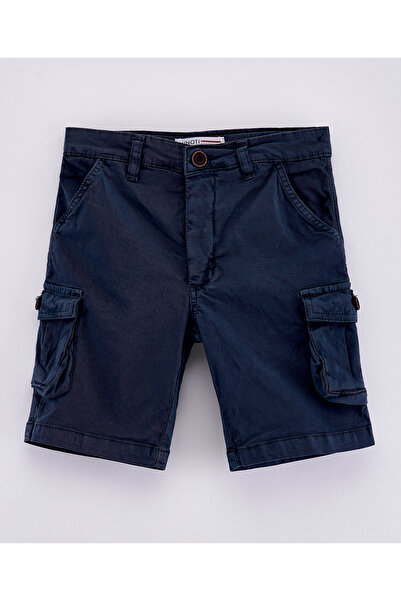 Minoti شورت قتالي منسوج - أزرق داكن