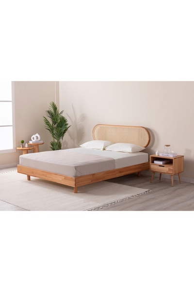 Vivense ARTEMİS DOĞAL HAZERAN KAYIN KARYOLA, 140X200