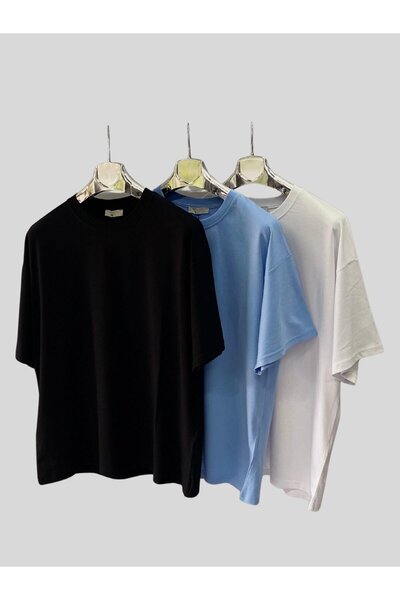 Afri Women'S/Men's Unisex Oversize 3-Piece T-Shirt