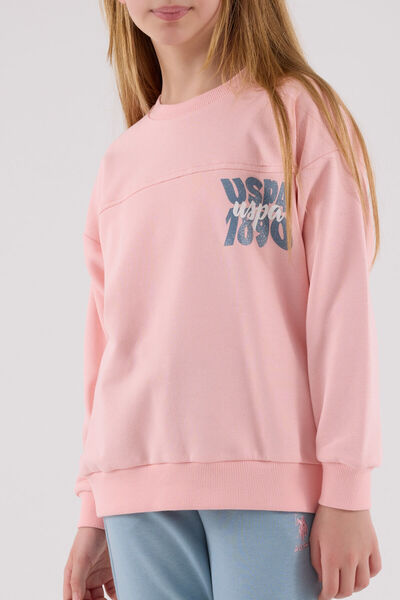 U.S. Polo Assn. U.S. Polo Assn Kız Çocuk Pembe Eşofman Takımı