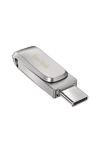 SanDisk Stick de memorie 256GB, USB 3.2 la tip C, V24, metalic,