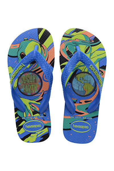 Havaianas Holographic Flip Flops - Blue