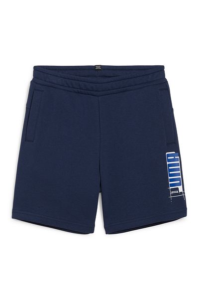 Puma ESS+ Logo Lab Shorts -Club Navy