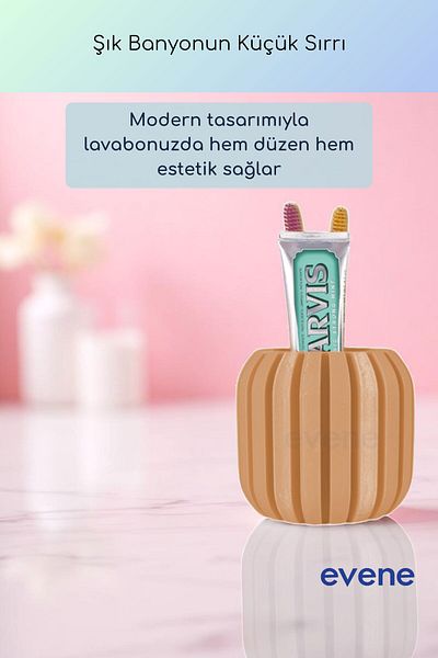 Evene Θήκη οδοντόβουρτσας Βάση οδοντόβουρτσας Βάση οδοντόβουρτσας Μπεζ Χρώμα Μοντέλο 79
