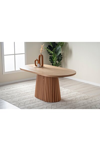 Vivense KRATOS BOHEM MASİF AHŞAP YEMEK MASASI