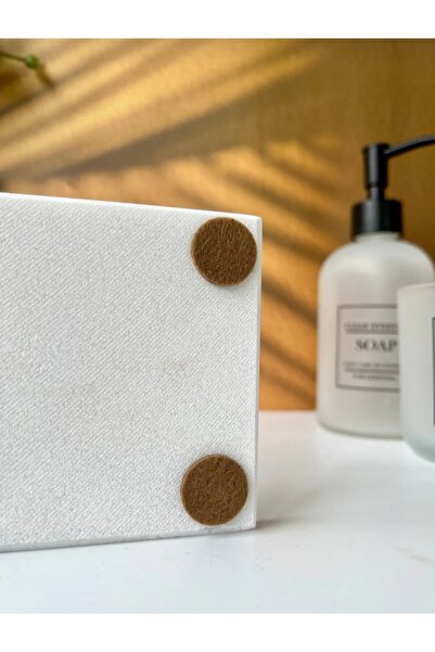 MarmoLive 30×15 cm Gerçek Mermer Dekoratif Sunumluk – Doğal Taş Tepsi