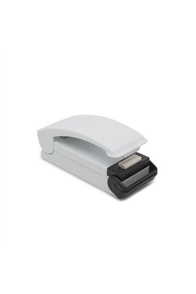 CLICK Mini Manual Sealing Device, Plastic Foil, White/Black