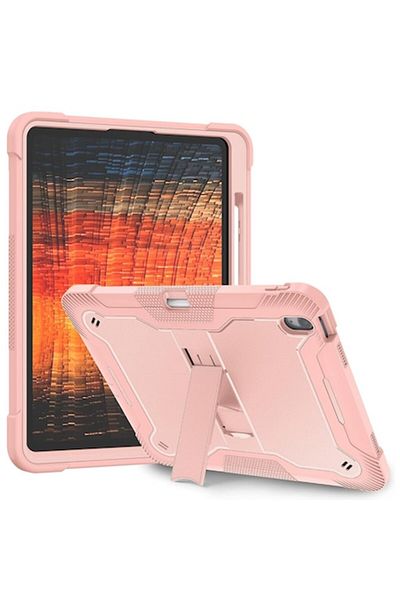 CLICK Husă de protecție pentru iPad Air 13 2024/2025 + folie de protecție pentru ecran, B77, Lexgard, Golden Rose