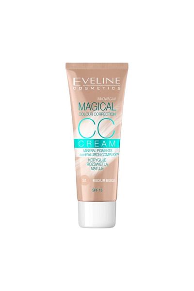 Eveline Cosmetics Foundation Eveline CC Cream Magical Color - Medium Beige