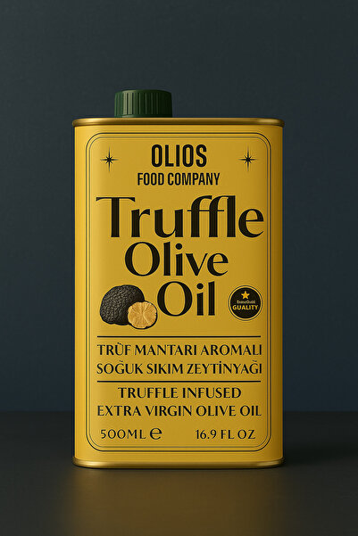 olios food company Trüf Aromalı Zeytinyağı -500ml