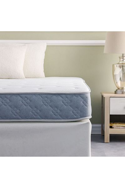 Danube Home Supreme Luxury Bonnel Reversible Side Encased Mattress150x200x23 cm|Queen Bed Mattress|Firm Feel