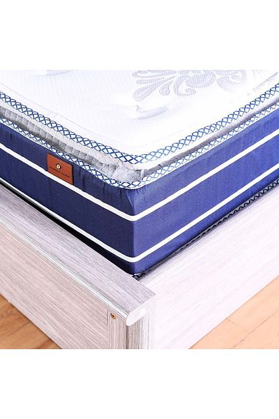 Danube Home Diamond Pocket Spring w/ Pillow Top w/ Memory Foam Mattress 90X190X27cm|Single Size|Medium Soft