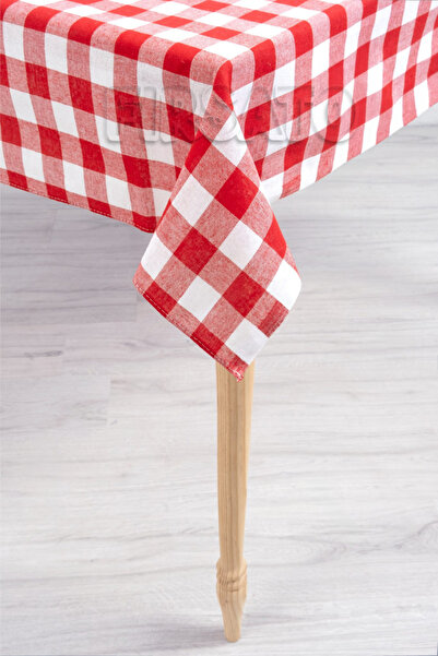 Fırsato Colorful Square Patterned Tablecloth 160X220Cm