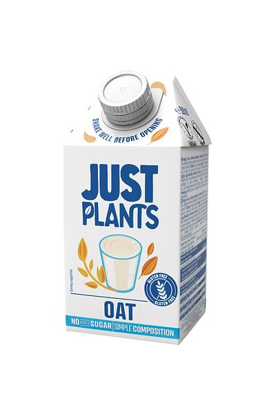 Just Plants Băutură vegetală din ovăz, Just Plants, 0.5l