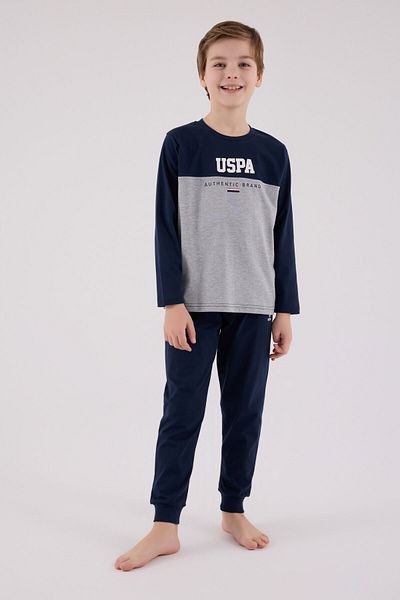 U.S. Polo Assn. U.S. Polo Assn Set de pijamale pentru băiat bleumarin