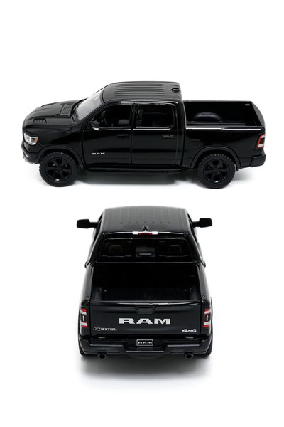 Kinsmart 2019 Ram 1500 Black 1:36 Officially Licensed Die-Cast Metal Model Car