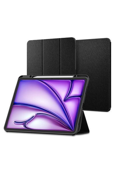 CLICK Protective Case for iPad Air 13 2024/Air 13 2025, H67, Nylon, Deep Dark