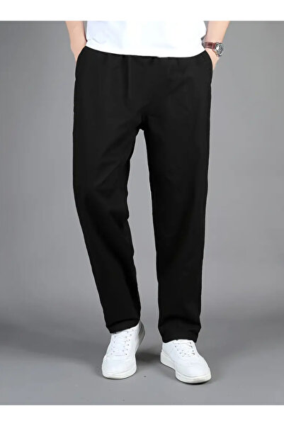 CAONNES Unisex Baggy Iki Iplik Oversize Eşofman Pantolon