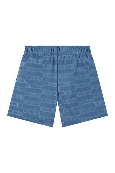 Nike Dri-FIT Just Do It All Over Printed Textured Shorts - Aegean Storm
