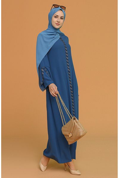 ISTANBUL STYLES Strass Stone Hijab Ferace Dress