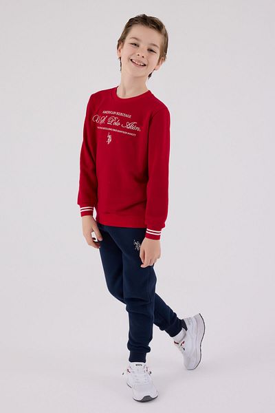 U.S. Polo Assn. Червен анцуг U.S. Polo Assn Boys