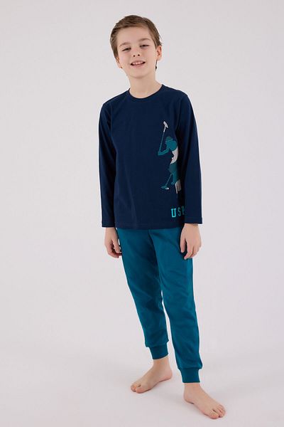 U.S. Polo Assn. U.S. Polo Assn Set de pijamale pentru băiat bleumarin