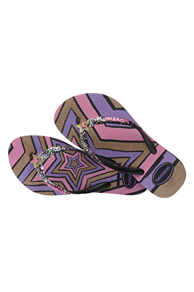 Havaianas Slim Glitter Trendy Flip Flops - Multicolor