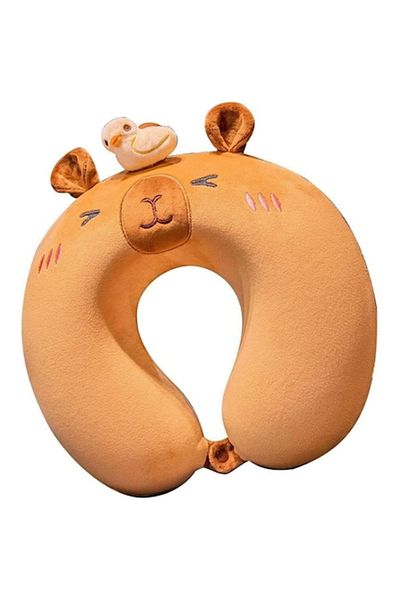CLICK Travel Pillow in U Shape, Comfort, for Neck and Head