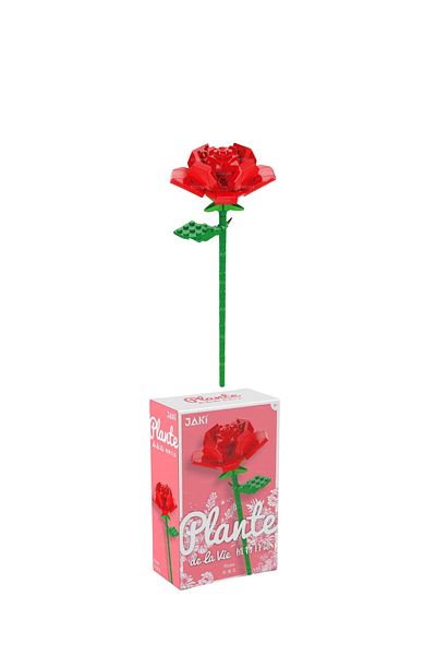 Boratila Toys Flower Building Set Legosu 200 + Pieces Single Set 11