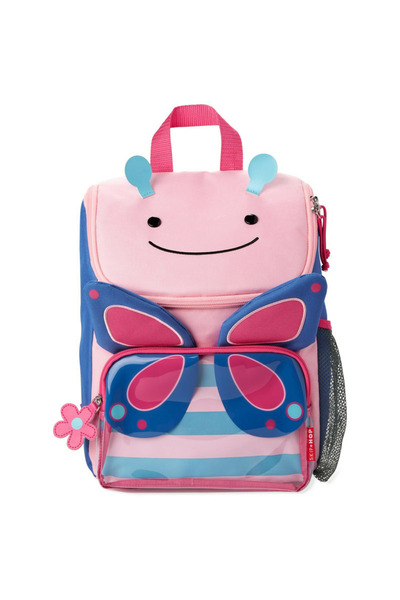 Skip Hop Rucsac, Skip Hop, Zoo, Cu un compartiment incapator, un buzunar transparent si loc pentru sticla