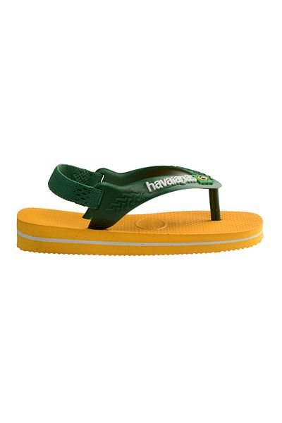 Havaianas Brazil Logo Flip Flops - Yellow