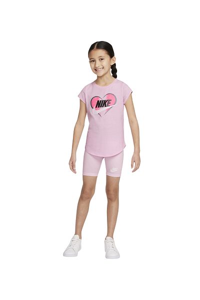 Nike Little Kids' Bike Shorts - Pink