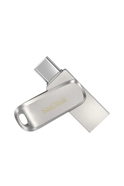 SanDisk Stick de memorie 256GB, USB 3.2 la tip C, V24, metalic,