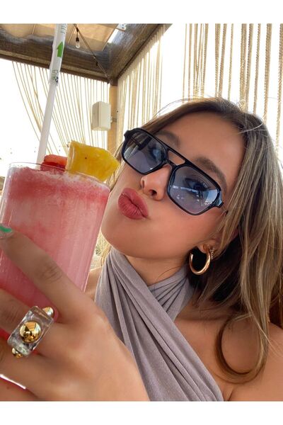 Goldmine نظارات شمسية فاخرة للجنسين بتفاصيل معدنية