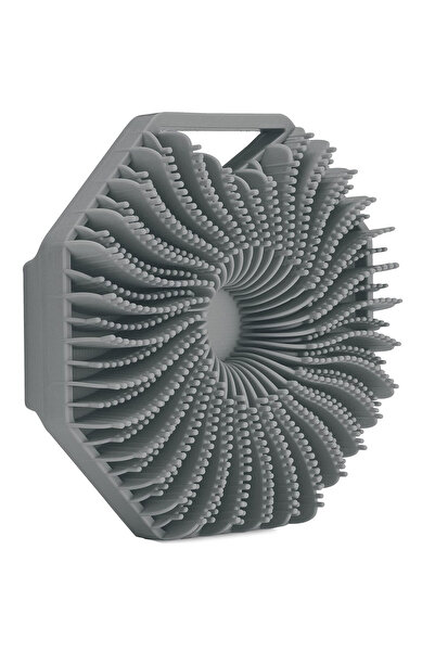 OEM Perie QuTek de corp din silicon, , exfoliant pentru piele sensibila, spum...