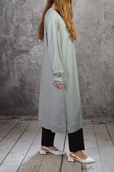 İDOL MODA Comfortable Comfortable Oversize Viscos Long Tunic