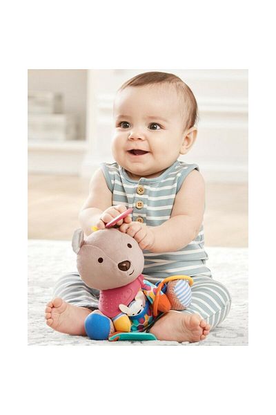 Skip Hop Multifunctional toy, Skip Hop, Kangaroo, Includes teething ring, With rattle elements
