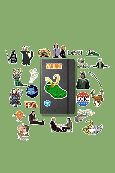 Major Selection Loki Sticker Pack/Bullet Journal Notebook Sticker Agenda Laptop Sticker