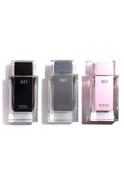 AMD Perfumes Fatal Lethal and Rouse Unisex Perfumes EDP 100ml