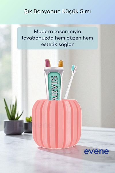 Evene Θήκη οδοντόβουρτσας Βάση οδοντόβουρτσας Βάση οδοντόβουρτσας Ανοιχτό ροζ Χρώμα Μοντέλο 79