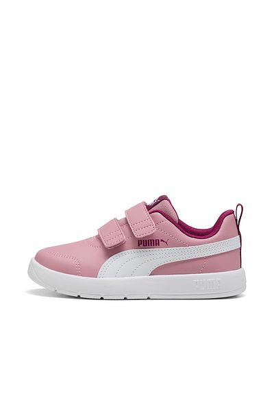 Puma حذاء رياضي للأطفال من Courtflex V3 V باللون الوردي