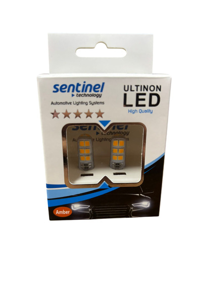 Sentinel T10 Turuncu Park Plaka Led Ampul 12 V 2 Adet Fiyatı