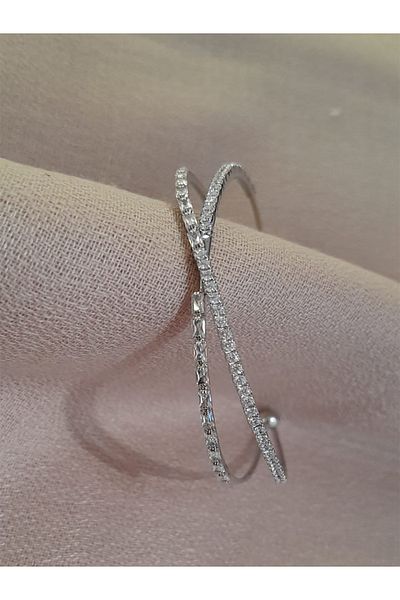 fiore fashion Elegant Luxury Gorgeous Fashion Wedding Women's Bracelet Bracelet Is Suitable for Thin Hands