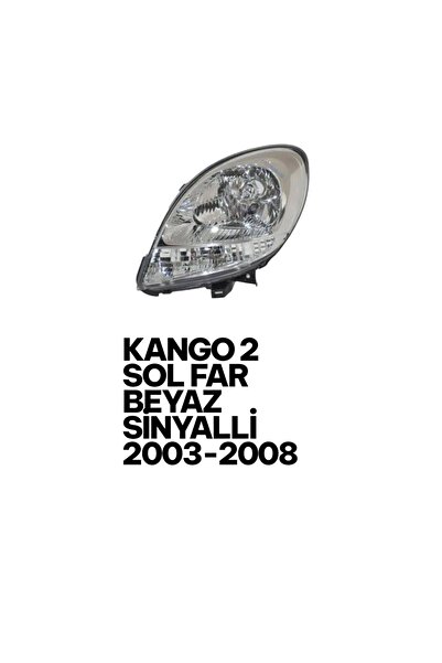 AYFAR KANGO SOL FAR BEYAZ SİNYALLİ 2003-2008 260603883R